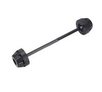 Protège-Cadre Moto Compatible avec Ducati pour Hypermotard 950 939 1100 820 821 Coussinet D'essieu De Roue Avant Arrière Curseur Anti Collision Accessoires De Moto(Red,Front Wheel)