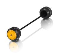 Protège-cadre moto Compatible Avec Ducati Pour Monster 796 2010-2016 Pour 797 2017-2021 Pour 821 2014-2021 Capuchon Coulissant Fourche Roue Avant Protecteur(Yellow,Front)