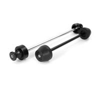 Protège-cadre moto Compatible Avec Yamaha Pour YZF R7 2022-2023 Axe De Roue Avant Arrière Fourche Curseur Protection Support De Moto Vis Bobines De Bras Oscillant(Black)