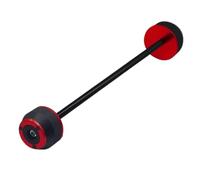 Protège-cadre moto Pour CB650F 2014 2015 2016 2017 2018 2019 2020 2021 2022 2023 Moto Avant Arrière Roue Fourche Axe Crash Sliders Capuchon Protecteur Pad Accessoires(Red,Front)