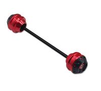 Protège-cadre moto Pour X-ADV 750 2017-2023 2024 Moto Accessoires Modifiés Avant Arrière Roue Fourche Axe Curseur Capuchon Crash Protector Pad Kit(Red,Rear Wheel)