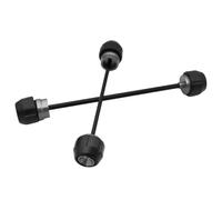 Protège-Cadre Moto pour XADV750 pour FORZA750 pour NSS750 Accessoires Modifiés pour Moto Essieu Avant Arrière Fourche Curseur De Protection De Roue Moto Protecteur(Gray)