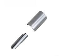 Protège-Cadre pour brompton Alliage CNC pour Fourche Arrière | Ajustement parfait pour brompton, pour couverture optimale, épousant le hauban, protection maximale du cadre(silver)