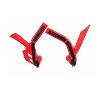 Race Tech Protège cadre RACTECH bi-matières rouge/noir