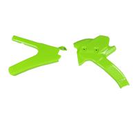 Protège-cadre UFO PLAST en 2 parties vert OEM pour Kawasaki KDX 200ccm An.96-97