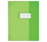 Protege-cah Oxford strong line 17x22 sans marque page pvc150 translucide vert