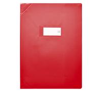 Protege-cah Oxford strong line 24x32 sans marque page pvc150 opaque rouge