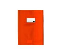 Protège-cahier 24 x 32 cm grand cahier plastique orange