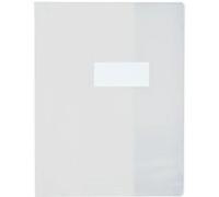 Elba Protège-Cahier Pvc 150 Strong Line 24x32 Cm Marque-Page Translucide Incol