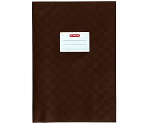 Protège-cahier A4 structure en raphia Herlitz 5204011, 25 pièces, jaune a4 marron