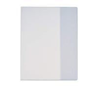 Protège-cahier en plastique transparent 22,9 x 17,8 cm