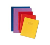 Protège-Cahier Grain Cuir 20/100ème 24x32cm Vert Sapin