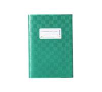 Herma Protège-cahier A5 – Couverture en plastique, structure velours – 1 pièce, vert foncé