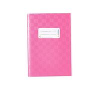 Protège-cahier Herma dimension A5 couvert en plastique - Structure en velours - 1 pièce rosa