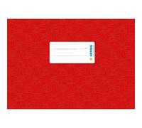 Protège-cahier HERMA DIN A5 horizontal en PP rouge opaque