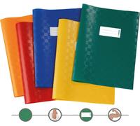 Protège-cahier HERMA raphia DIN A4 en PP set de 10 pièces