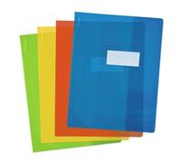 Protège-cahier PVC 150 Strong Line 24x32 cm Translucide Assorti - ELBA - Lot de 25