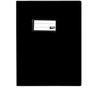 Protège-Cahier PVC 19/100 17x22 cm Noir