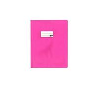 Protège-cahier PVC - APLI - Rose - 19/100ème - 17 x 22 cm - Pour Fille