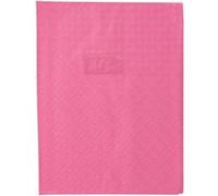 Calligraphe Protège-cahier Rose 24x32 cm Grand cahier Plastique souple Porte-étiquette
