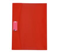 Viquel Protège-cahier Strong Cover A4 rouge – Dos renforcé, rabats marque-pages
