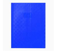 Calligraphe Protège-cahier 71302AMZC Grain Madras 24x32 cm 22/100ème PVC opaque Bleu