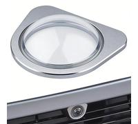 Protège-caméra avant en verre trempé compatible avec Tesla Model 3, Model Y, Model YL 2025-2026, Garde-Front en Verre Trempé, Résistant aux Rayures et aux Chocs, Protection Complète (Argent)