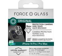 Protège Caméra iPhone 14 Pro / 14 Pro Max Garanti à vie Force Glass