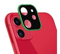 Protège Caméra pour iPhone 11 Vitre Protection Verre Trempé 9H Anti-trace Vert