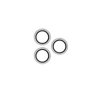 So Seven Protège-caméra pour Apple iPhone 14 Pro / 14 Pro Max Rings Antichoc Argent