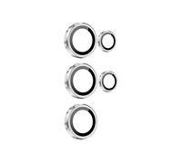 Protège Caméra pour Samsung Galaxy S24 Ultra Verre Trempé 9H Argent