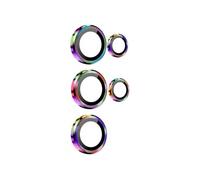 Enkay Protège-caméra pour Samsung Galaxy S24 Ultra – Verre trempé 9H – Multicolore