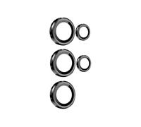 Protège Caméra pour Samsung Galaxy S24 Ultra Verre Trempé 9H Noir