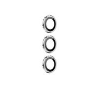 Protège Caméra pour Samsung Galaxy S24 Verre Trempé 9H Contour Coloré Enkay Argent