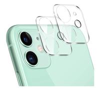 Protège Cameras en Verre Trempe pour IPHONE 11 Incassable 9H+ Protection 3D (Transparent)