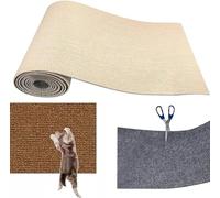 Protège-canapé à rayures pour chat, tapis griffoir pour chats, tapis anti-rayures auto-adhésif pour chats, coupable, bricolage griffoir pour canapés, meubles et murs, moquette