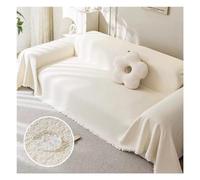 protege canape impermeable,Plaid Canape Grande Taille,protection canape chat anti griffe , housse de canapé universelle pour 3/4/5 places, housse de canapé d'angle décorative (blanc crème, 180*150cm)