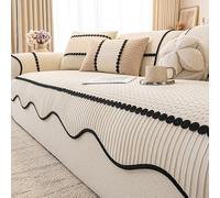 Protège-canapé pour Animaux, Tissu en Peluche à Tonte, Housse de canapé antidérapante pour Chiens et Chats, Housse Lavable en Machine, adaptée à Ceux Qui Ont des Animaux à la m White 70x240cm/28x94in