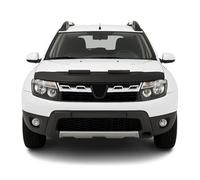 Protège Capot compatible avec Dacia Duster 2010 à 2018, Bra de Capot Protection, Noir