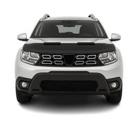 Protège Capot compatible avec Dacia Duster 2018 à 2023, Bra de Capot Protection, Noir