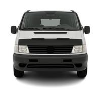 Protège Capot compatible avec Mercedes Vito W638 1996 à 2003, Bra de Capot Protection, Noir