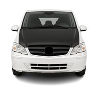 Protège Capot compatible avec Mercedes Vito W639 2003 à 2014, Bra de Capot Protection, Noir