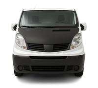 Protège Capot compatible avec Renault Trafic 2001 à 2014, Bra de Capot Protection, Noir