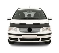 Protège Capot compatible avec VW Sharan 2000 à 2010, Bra de Capot Protection, Noir