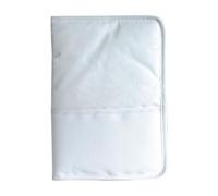 Protège Carnet De Santé À Broder , 18 X 25 Cm Blanc
