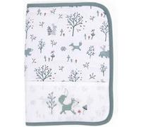 Protège carnet de santé à broder "Forêt Enchantée" - Élégance et Personnalisation pour Bébé - DMC(...) - Vert Vert