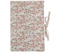 Protège carnet de santé Afternoon Tea - Doux, rembourré et pratique - Rabats intérieurs & liens à nouer - Broderie "Mon carnet de santé" - Look tendre et raffiné