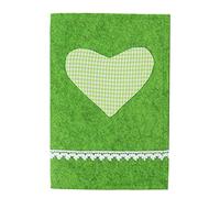 Protège-carnet de santé avec nom en feutre, taille : couleur : pomme.