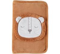 Protège Carnet de Santé Babou & Kendi - Veloudoux, caramel - Noukie's