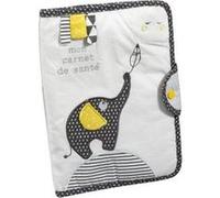 Sauthon – Protège carnet de santé Babyfan – Coton Gris TU